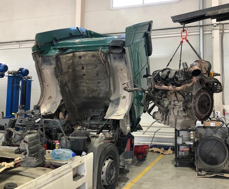 Сервисные работы с наливной техникой